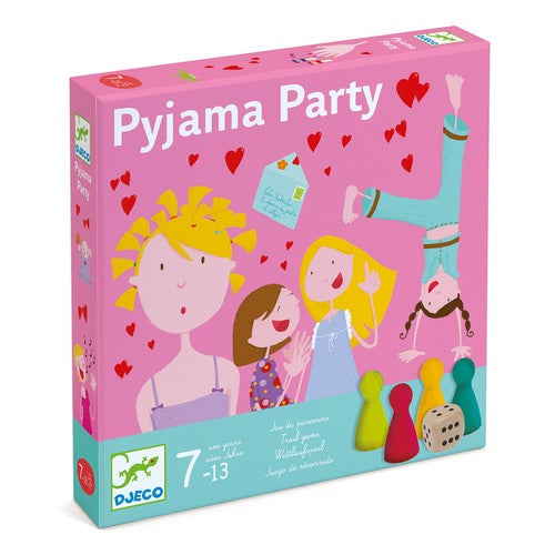 Fun Pyjama Party Game for Kids & Teens - Family Sleepover Board Game for Girls & Boys - Perfect for Birthday Parties & Slumber Nights