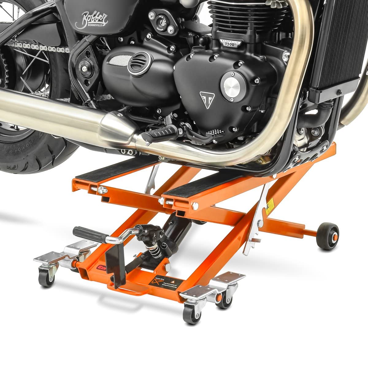 XL Motorcycle Scissor Lift - Heavy Duty Hydraulic Jack for Suzuki LS650 Savage & Other Bikes | Perfect for Garage Repairs, Maintenance & Storage