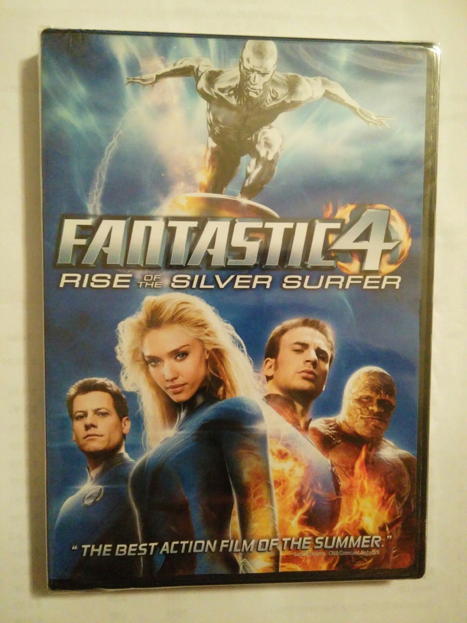 Fantastic Four: Rise of the Silver Surfer - Marvel Superhero Movie DVD - Action Adventure Film for Family Movie Night & Marvel Fans Collection