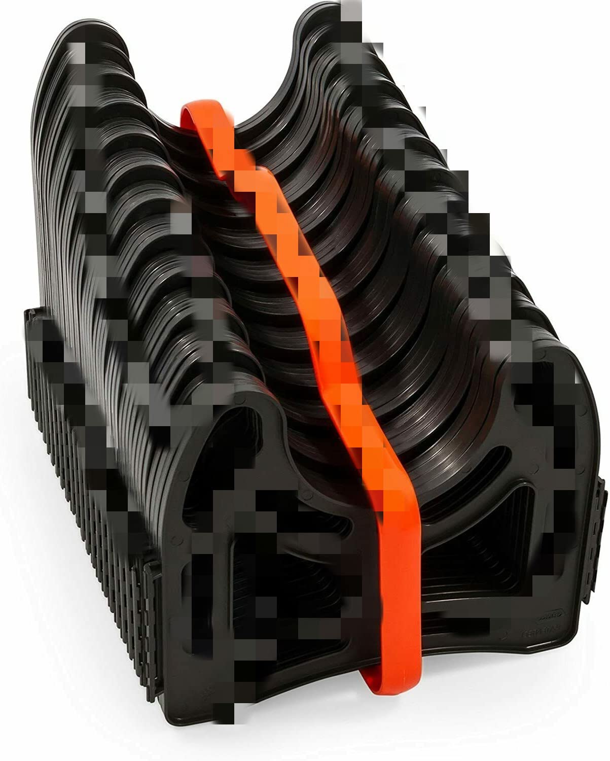 20 Ft RV Sewer Hose Support - Heavy Duty Lightweight Plastic, Non-Collapsible Design for Secure Waste Disposal | Perfect for Camping, RV Trips & Outdoor Adventures