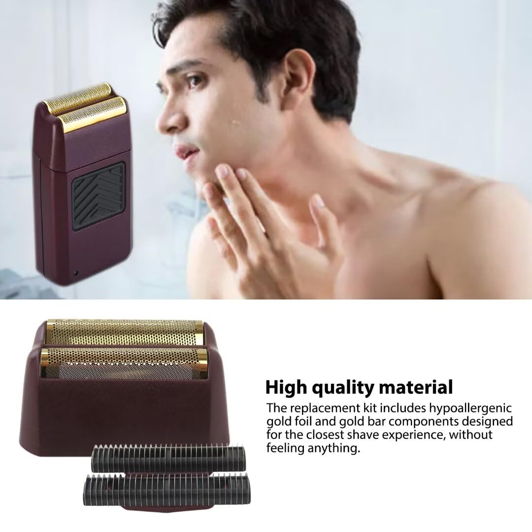 Wahl Professional 5 Star Replacement Foil & Cutter Bar #7043/7031-100 - Super Close Shaving for Men - Compatible with Wahl Finale & 5 Star Shavers - Perfect for Barbershops & Home Grooming