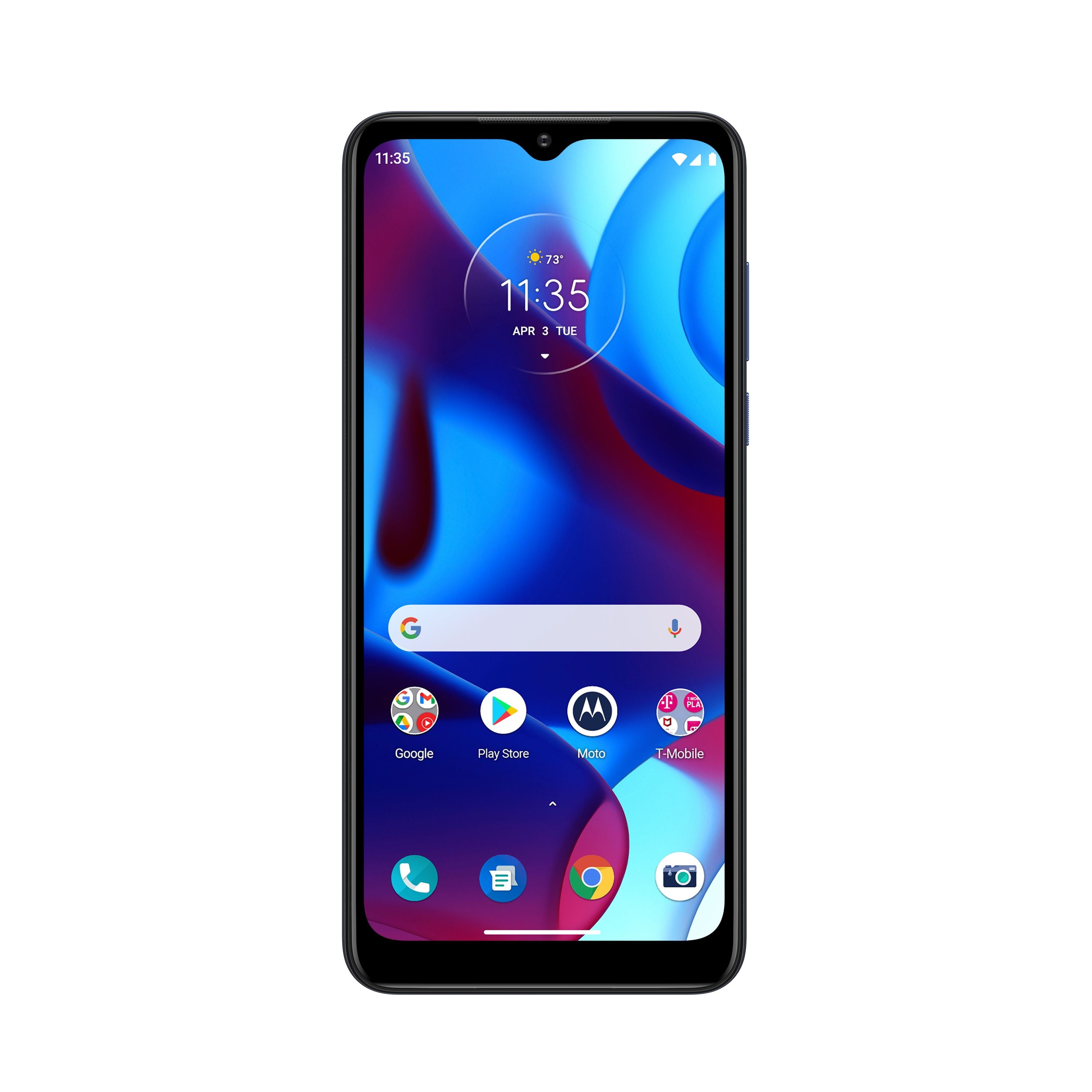 Motorola G Pure 32GB Smartphone - Deep Indigo Color - T-Mobile Compatible - Perfect for Streaming, Gaming & Everyday Use