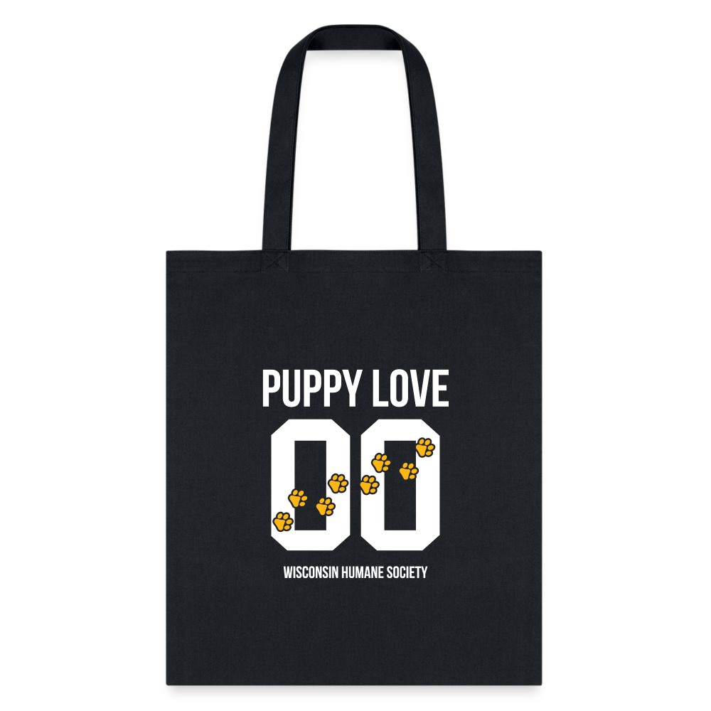 Puppy Love Tote Bag - Cute Dog Pattern Canvas Shopping Bag for Women | Perfect for Groceries, Beach Trips & Everyday Use