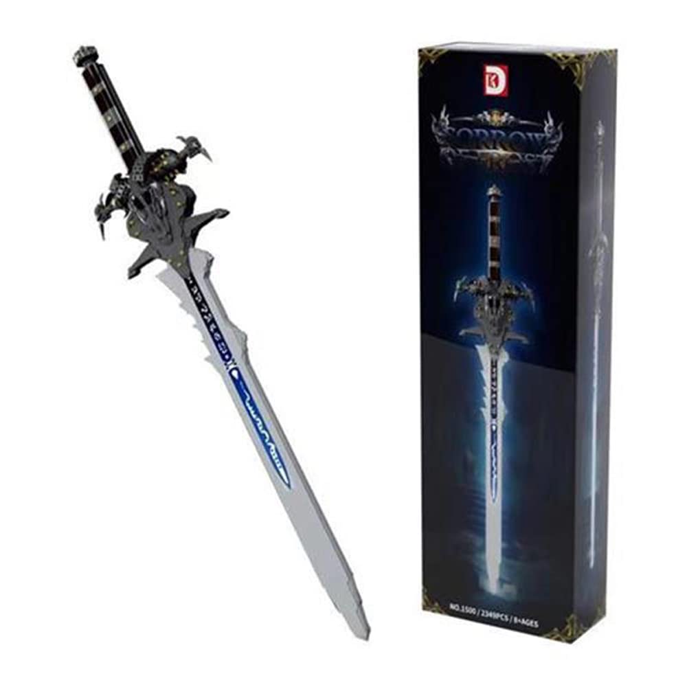 i8 TOYS A-002 1:1 Scale Mecha Katana Sword Building Kit - Frostmourne Replica Model for Cosplay, Collectors & DIY Enthusiasts | Perfect for Anime Conventions, Display & Gift Giving