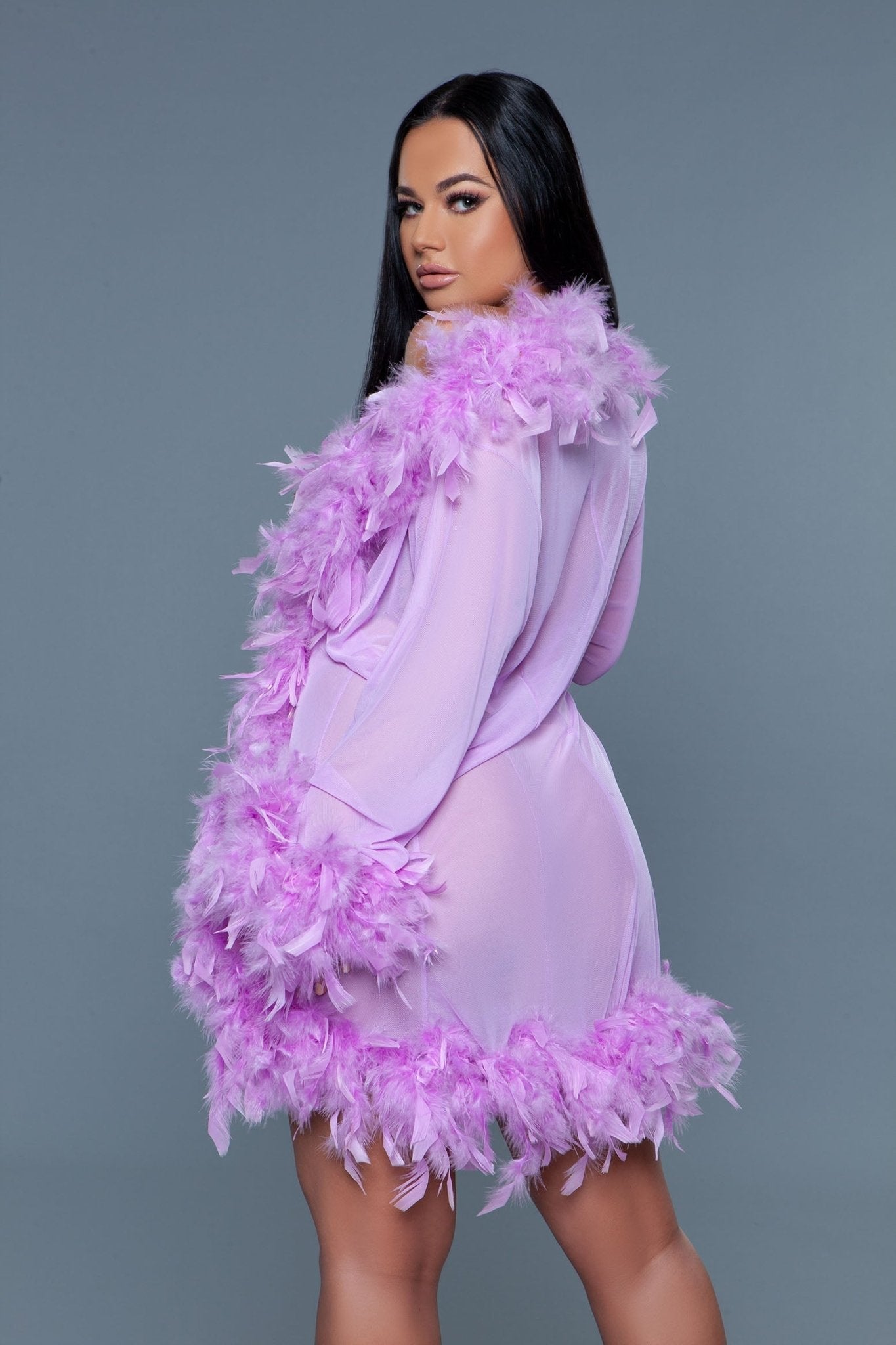 BeWicked Women's Luxurious Soft Robe BW834S - Elegant Loungewear for Relaxation at Home & Spa Days