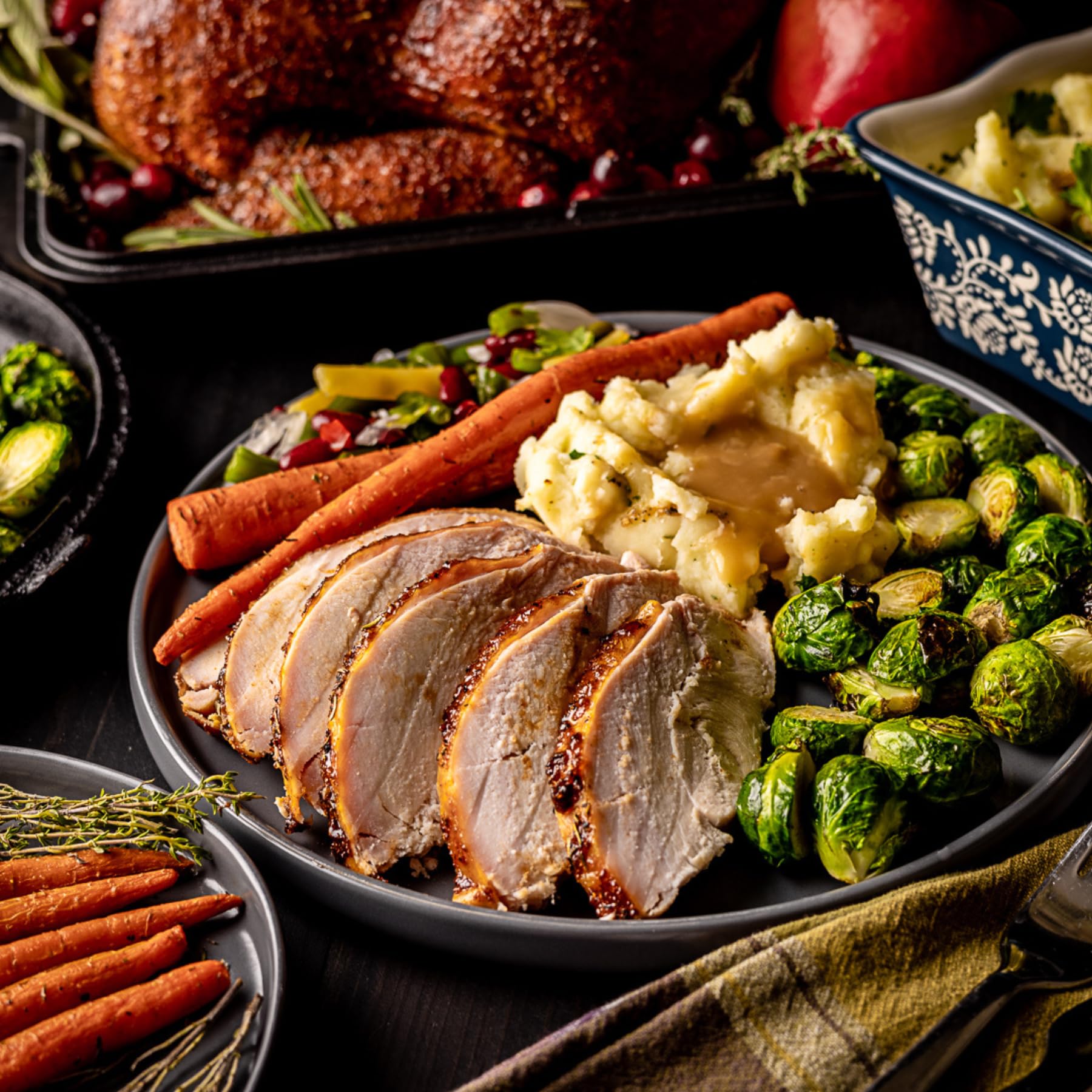 Apple Spice Turkey Brine for Smoked Poultry - Herb & Spice Infused Turkey Brine Kit | Perfect for Thanksgiving, Christmas & Holiday Roasting