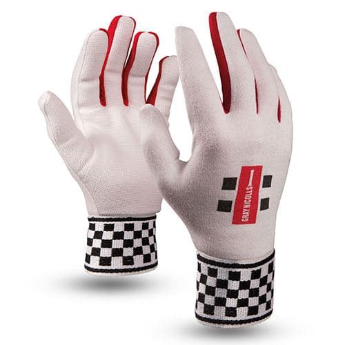 Gray Nicolls Cotton Padded Wicket Keeping Inners - Premium Cricket Wicket Keeper Gloves for Comfort & Protection | Ideal for Practice, Matches & Professional Play