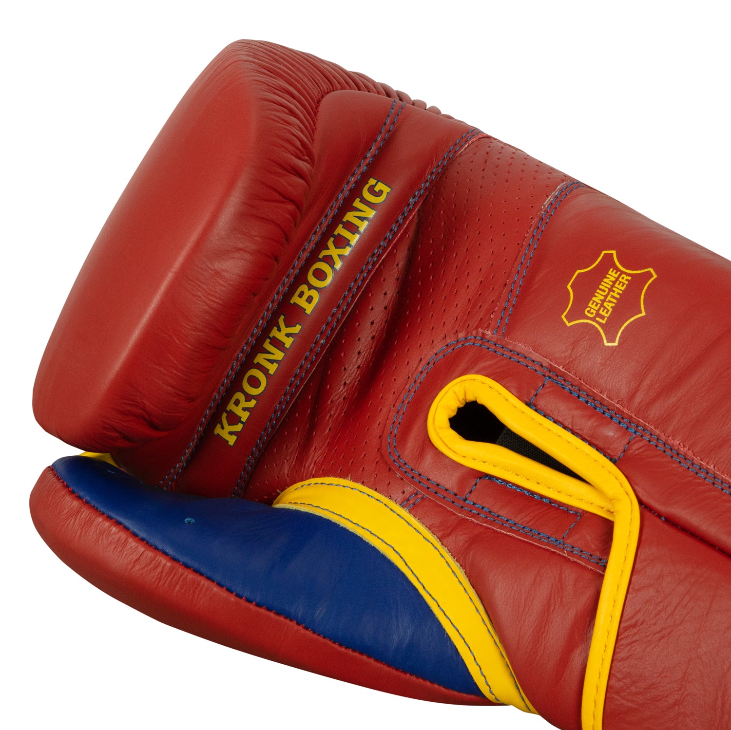 KRONK Boxing Gym Professional Leather Training & Sparring Gloves for Men & Women - Perfect for Boxing, MMA, Kickboxing, and Fitness Training