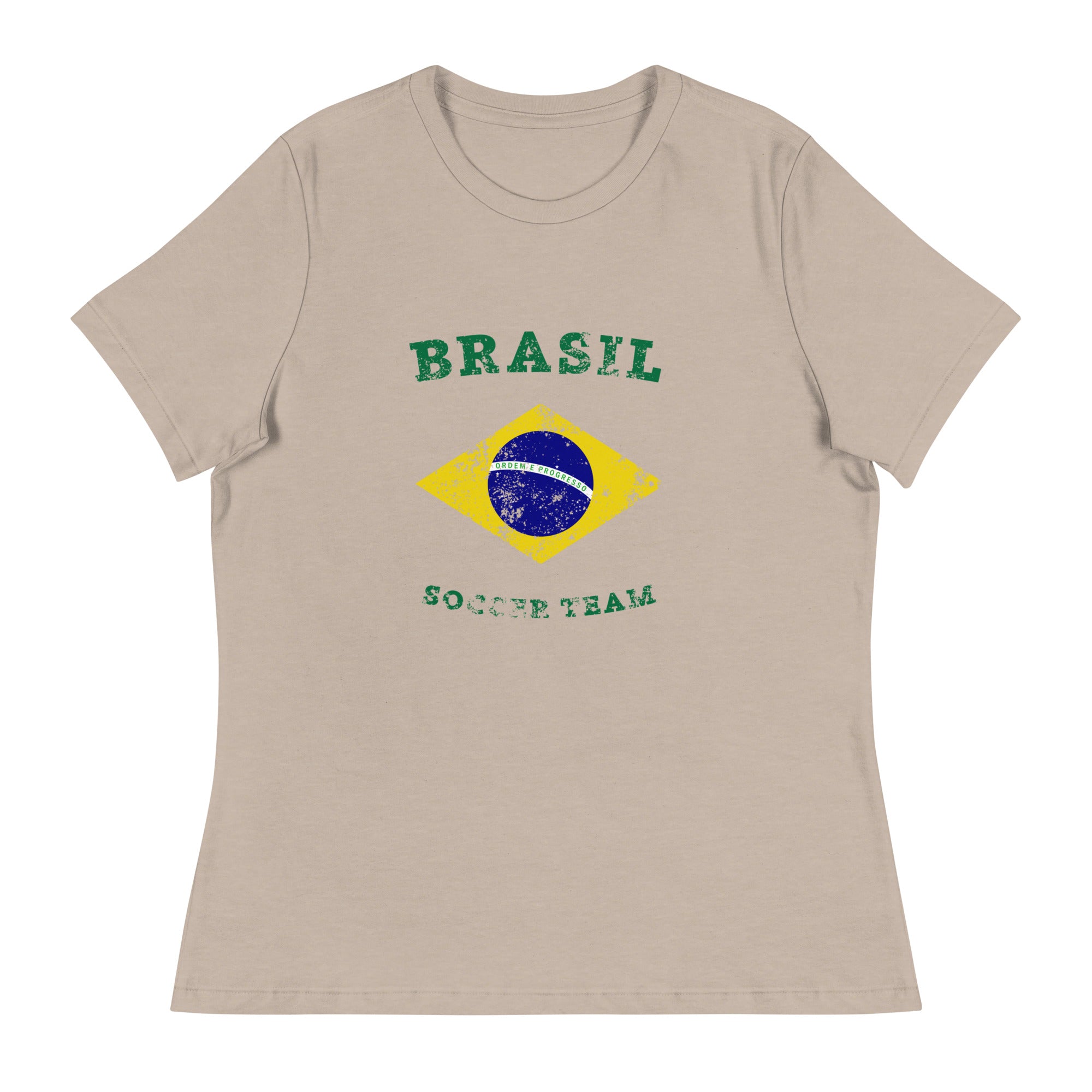 Brazil Flag T-Shirt - Comfortable Cotton Tee for Men & Women - Perfect for Soccer Games, Travel & Patriotic Events