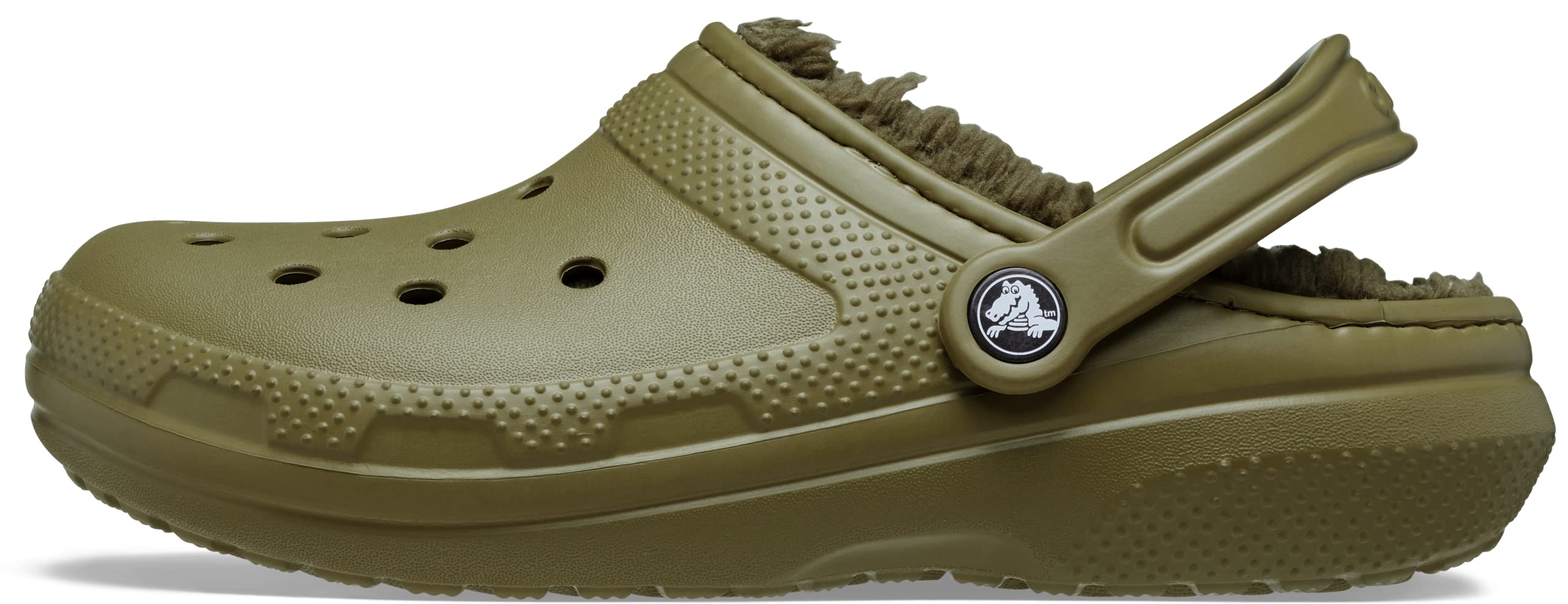Crocs Classic Lined Clogs for Men & Women - Comfortable Slip-Resistant Indoor/Outdoor Shoes for Work, Home & Garden