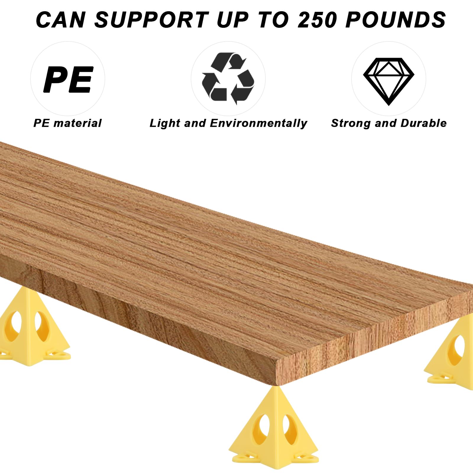 40pcs Pyramid Paint Stands - Mini Cone Painting Supports for Cabinets, Canvas, Doors - Painter's Elevated Risers & Pouring Supplies - Perfect for DIY Projects, Furniture Painting & Art Creations