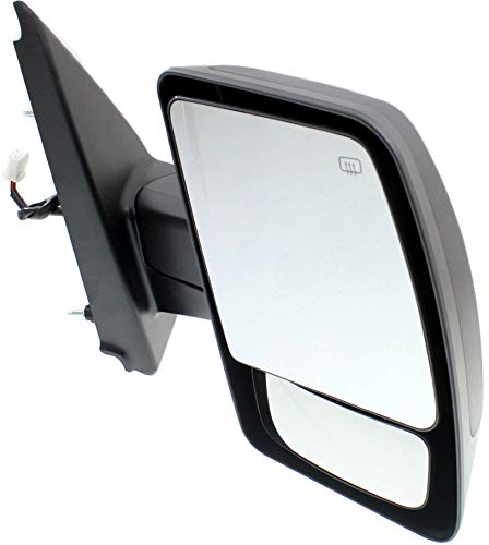 Garage-Pro Heated Power Glass Side Mirror with Blind Spot for 2012-2021 Nissan NV1500 NV2500 NV3500 - Passenger Side Replacement - Perfect for Winter Driving & Enhanced Safety