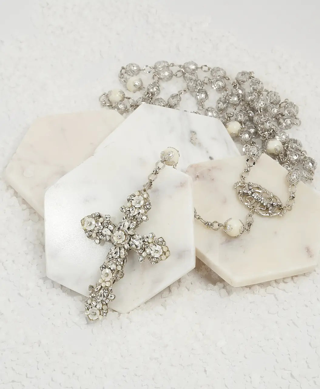 FIORE DELLA FEDE ROSARY - Beautiful Handmade Catholic Prayer Beads for Meditation & Devotion | Perfect for Daily Prayer, Religious Gifts & Spiritual Comfort