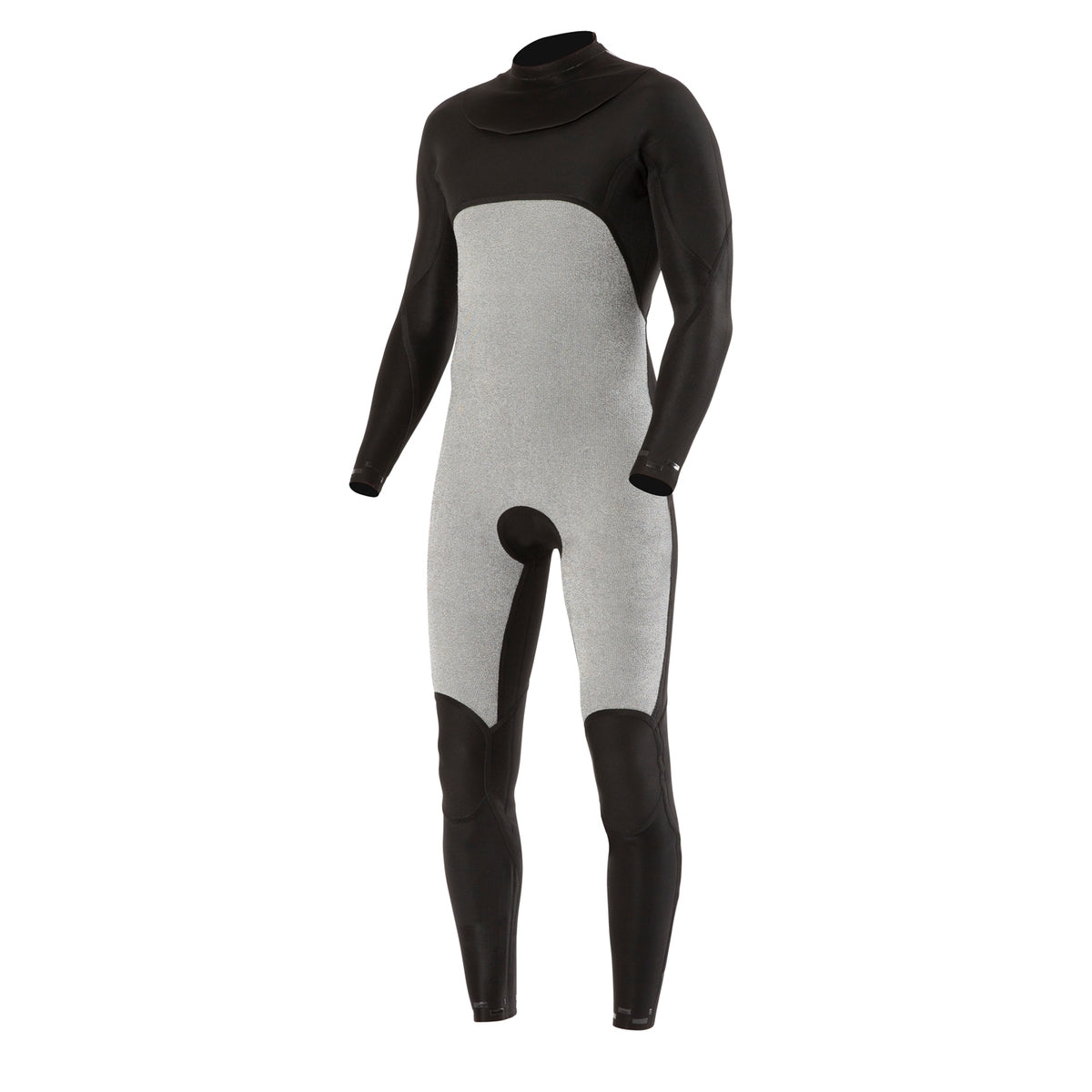 Vissla 7 Seas 4/3mm Full Back Zip Wetsuit for Men - Black - Surfing, Diving & Water Sports Gear