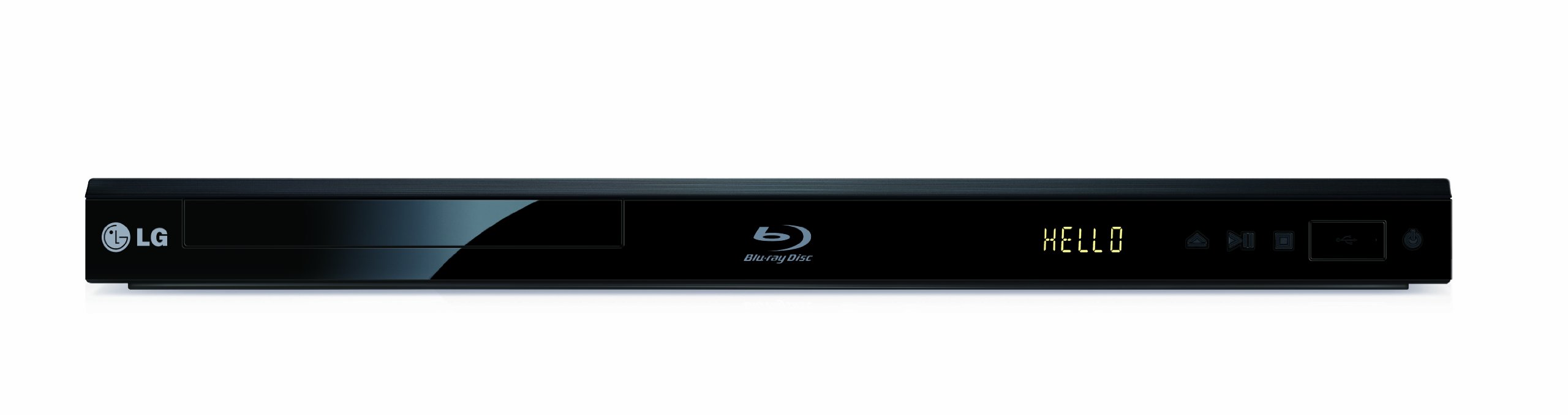 LG BP220 2D Blu-Ray Player with Smart TV Streaming - Full HD 1080p, Wi-Fi Connectivity, HDMI Output (Black) - Perfect for Home Theater & Movie Nights