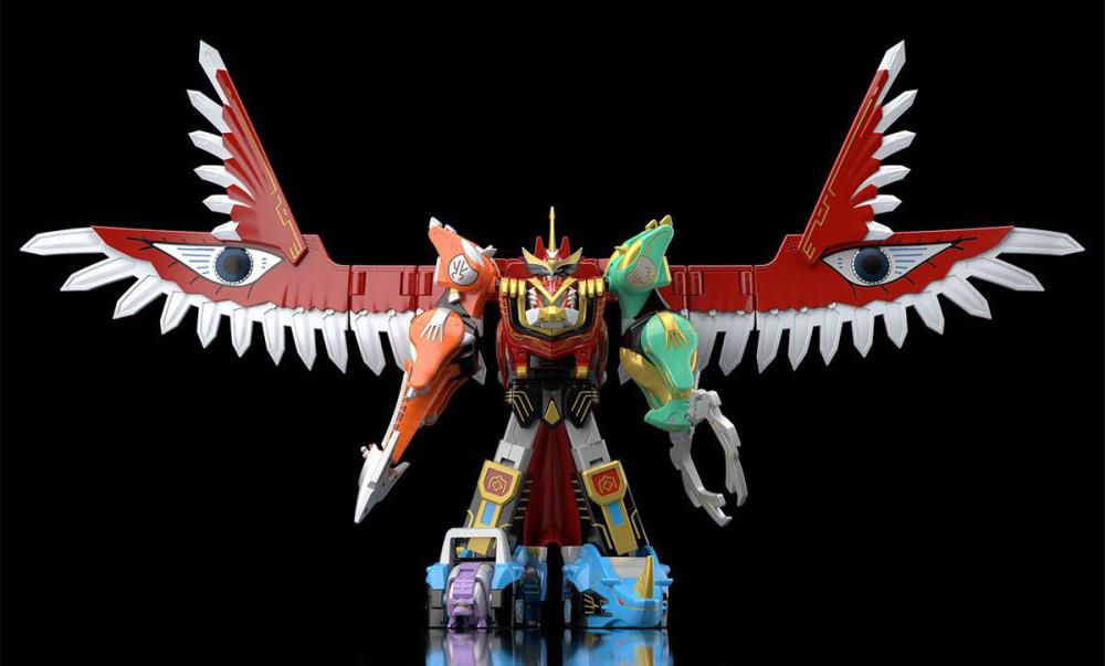 Bandai Shokugan SMP Hyakuju Sentai Gaoranger GaoIcarus Model Kit Set - Build & Display Your Own Super Sentai Robot for Collectors & Anime Fans