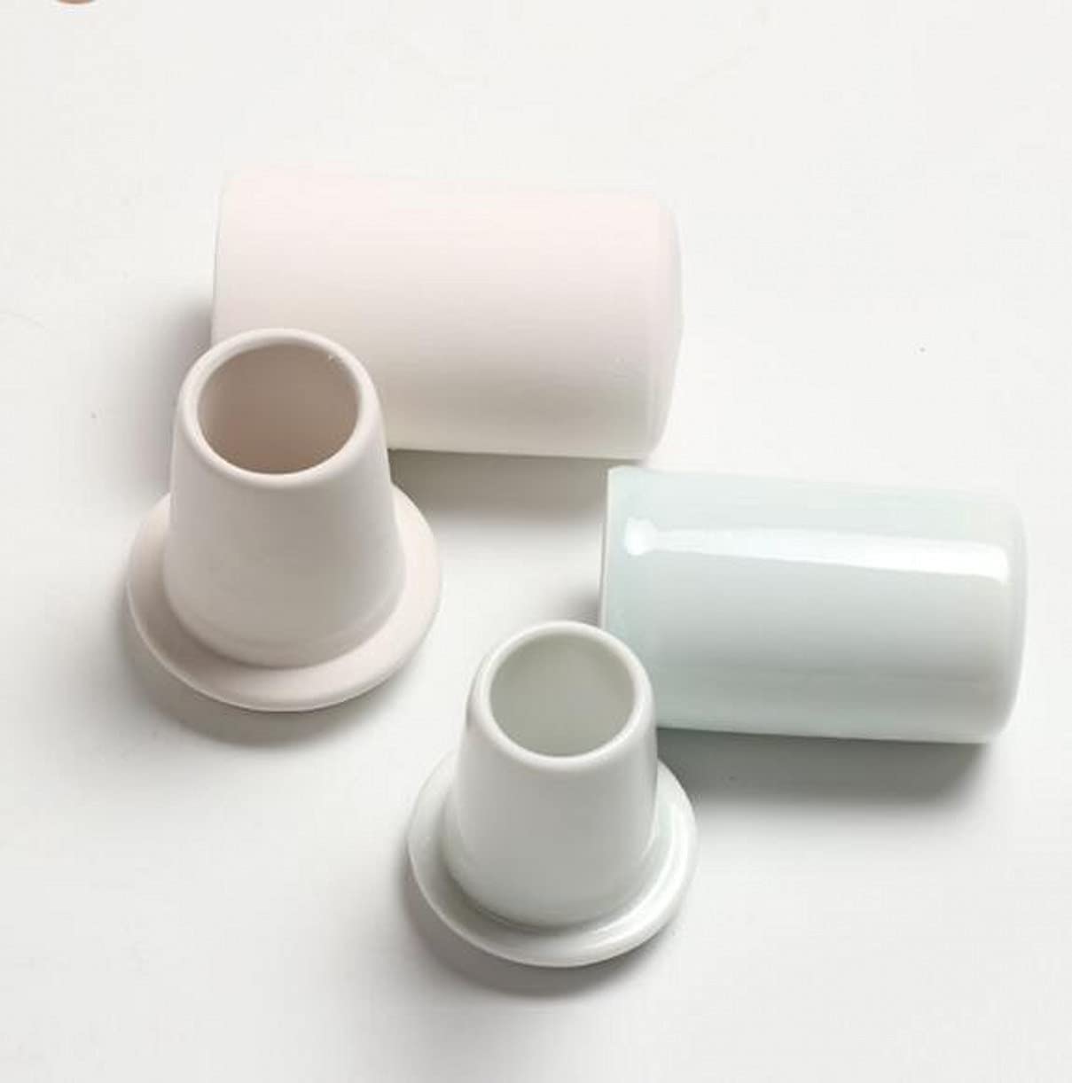 Ceramic Slump and Hump Mold Set for Mini Toothpick Holder - White Pottery Clay Mold for Plaster & Ceramic Container Making - Perfect for DIY Crafts, Home Decor, and Pottery Studio Projects