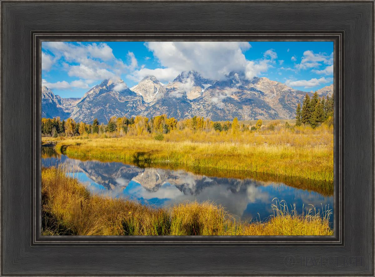 Autumn Splendor By Julie Kerr - Stunning Fall Landscape Art Print for Home & Office Decor | Perfect for Living Room, Bedroom Wall Art & Seasonal Gift