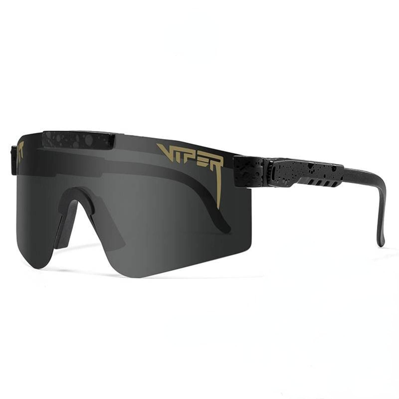 KBREE Polarized Sports Sunglasses for Men & Women - UV400 Protection, Viper Style for Cycling, Golf, Fishing & Outdoor Activities - Lightweight & Durable for Active Lifestyles