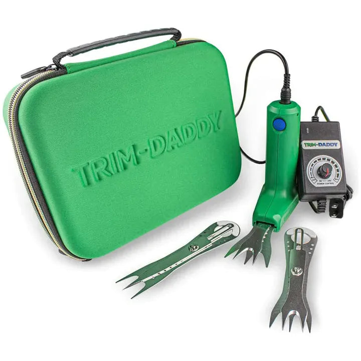 5th Generation Variable Speed Hand Trimmer - Trim Daddy Cordless Hair Clipper for Men & Women, Precision Beard & Body Grooming Kit with Multiple Attachments - Perfect for Home, Travel & Professional Use