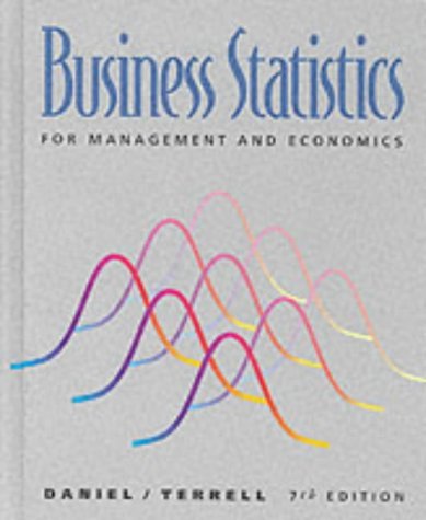 Business Statistics for Management and Economics - Data Analysis Tools for Decision Making | Business Analytics Textbook for MBA Students & Entrepreneurs