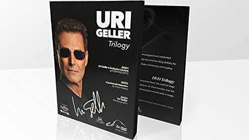 Uri Geller Trilogy Signed Box Set DVD - Authentic Signed Collection by Uri Geller | Perfect for Paranormal Enthusiasts & Collectors