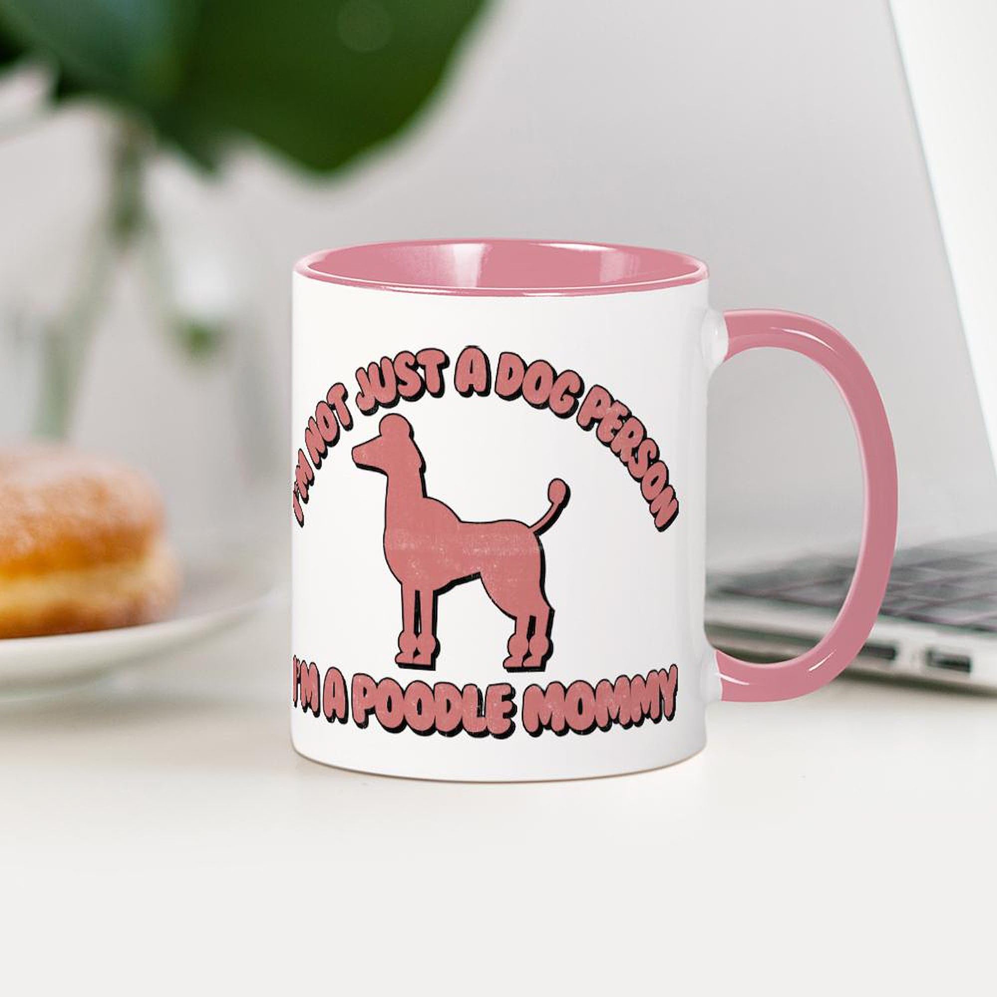 Poodle Mommy Ceramic Coffee Mug 11 oz (325 ml) - Perfect for Dog Lovers, Mothers Day Gifts & Coffee Lovers - Ideal for Home, Office & Gift Giving