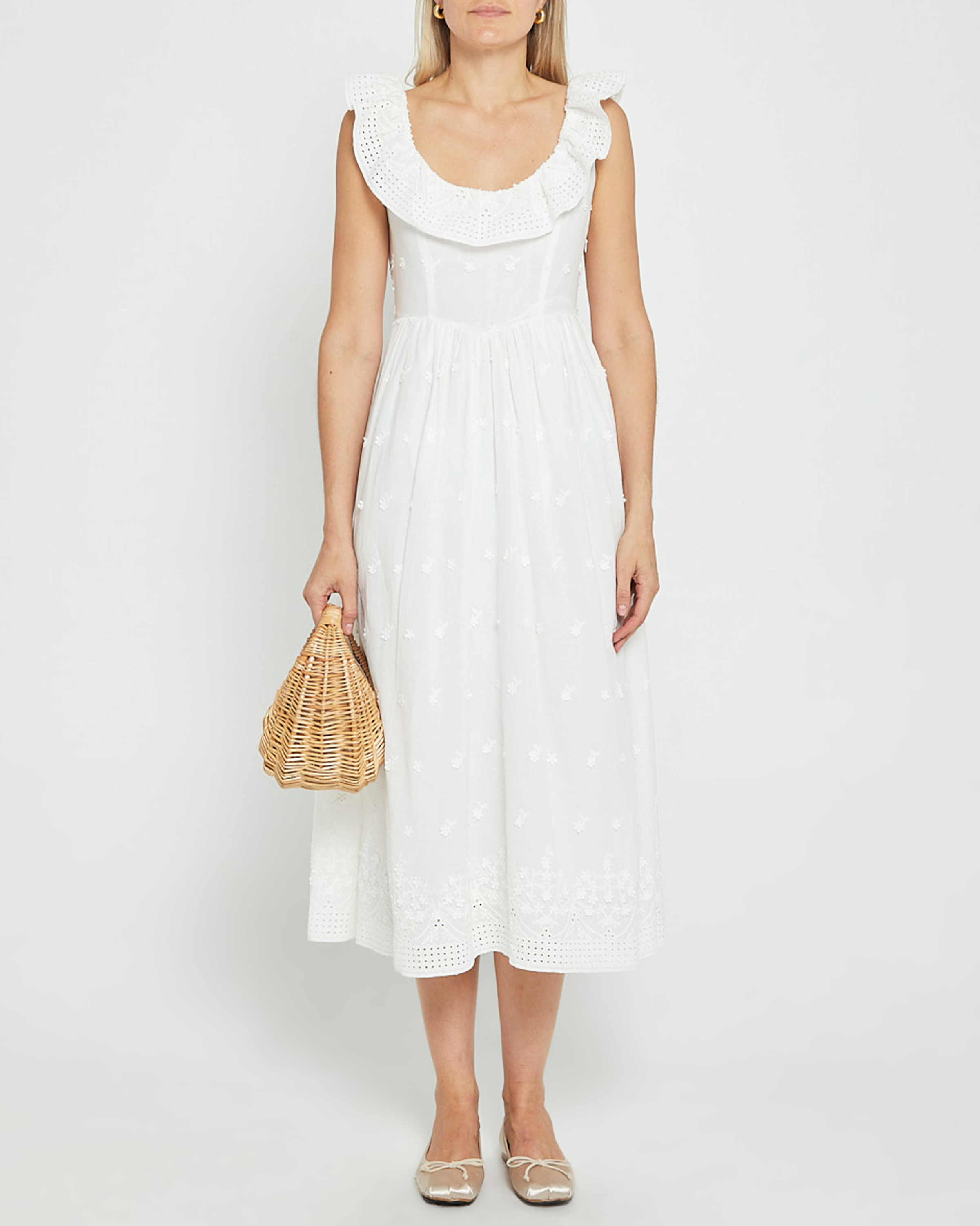 Courtney Cotton Dress for Women - Soft and Comfortable Summer Casual Wear - Perfect for Office, Outings, and Everyday Use