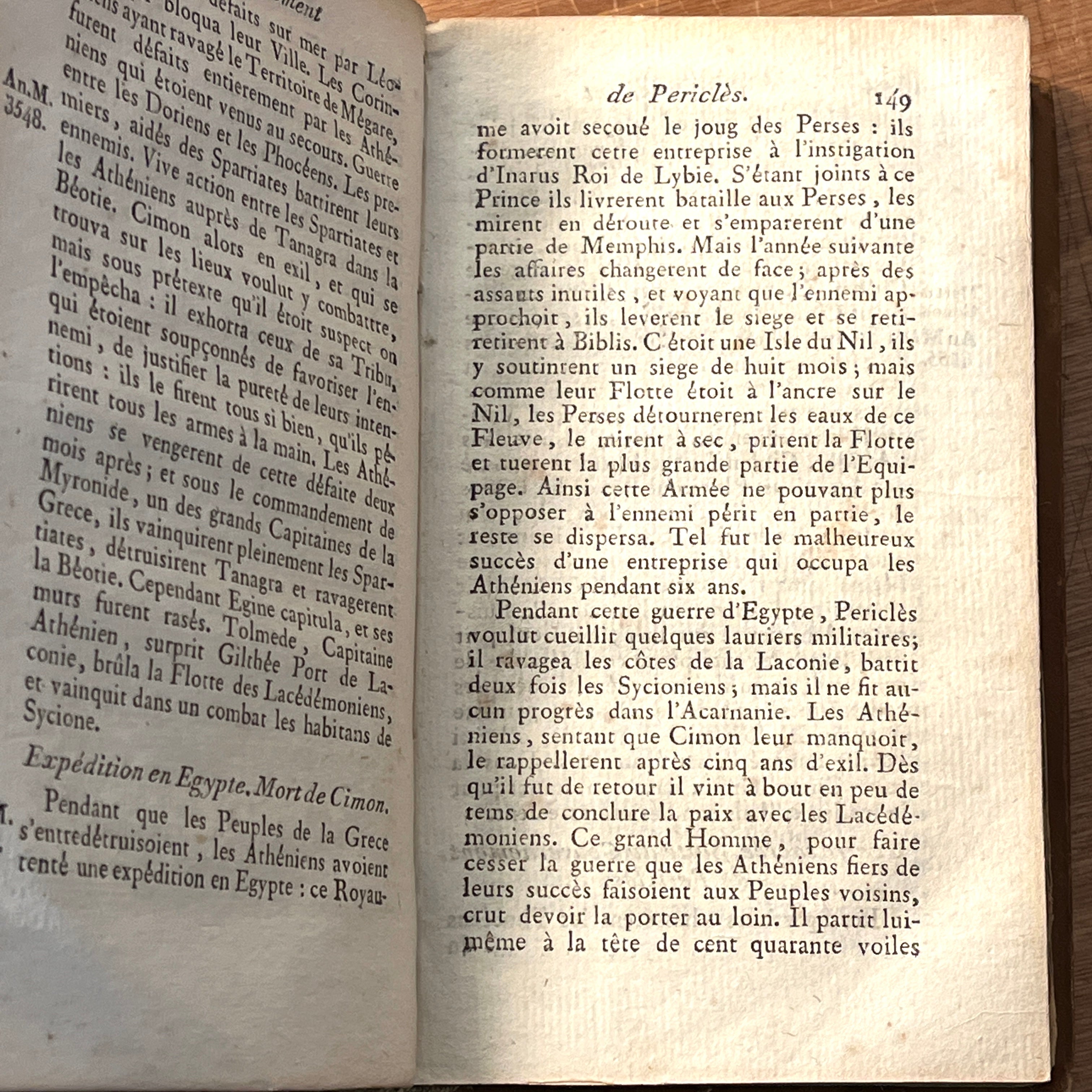 Abrege de l'Histoire - French History Textbook for Colleges by Nyon (1809) | Antique Educational Book | Perfect for History Enthusiasts & Collectors
