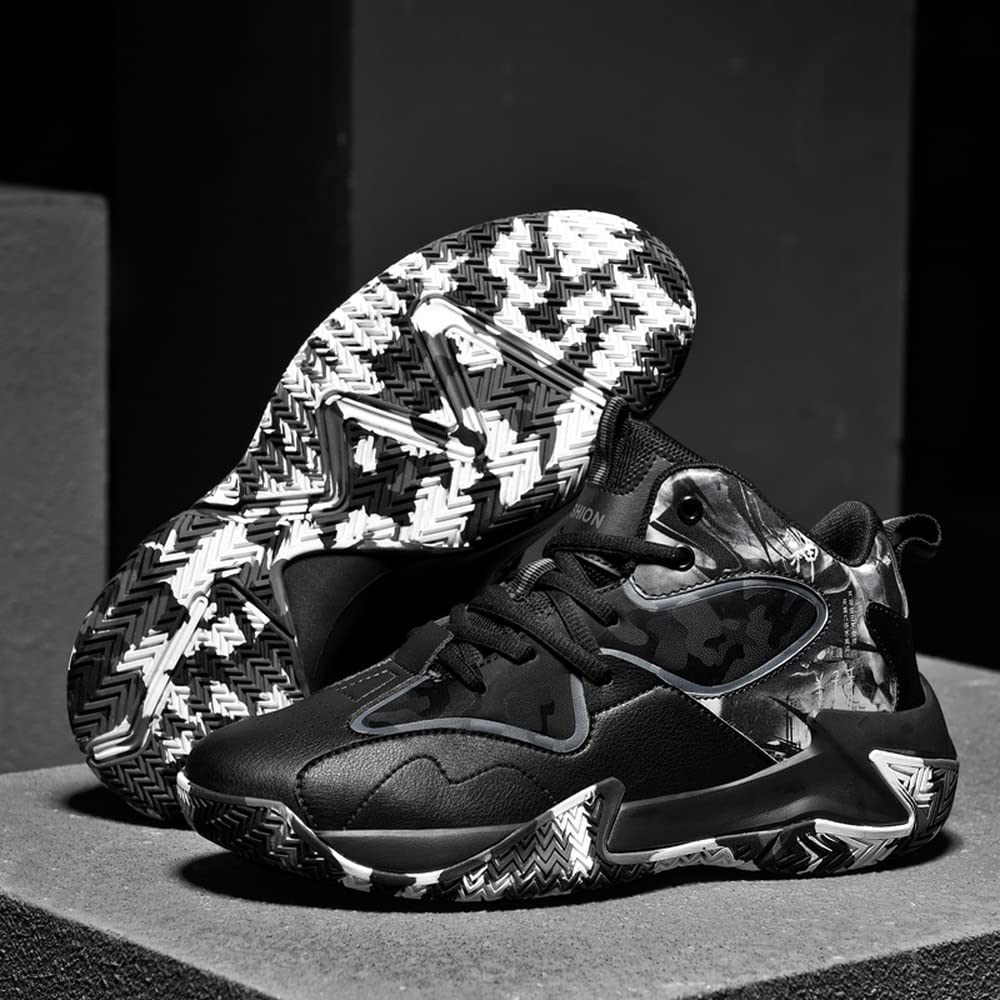 **Men's Large Size Basketball Shoes - High-Performance Sneakers for Running & Outdoor Sports - Perfect for Gym, Training & Casual Wear**