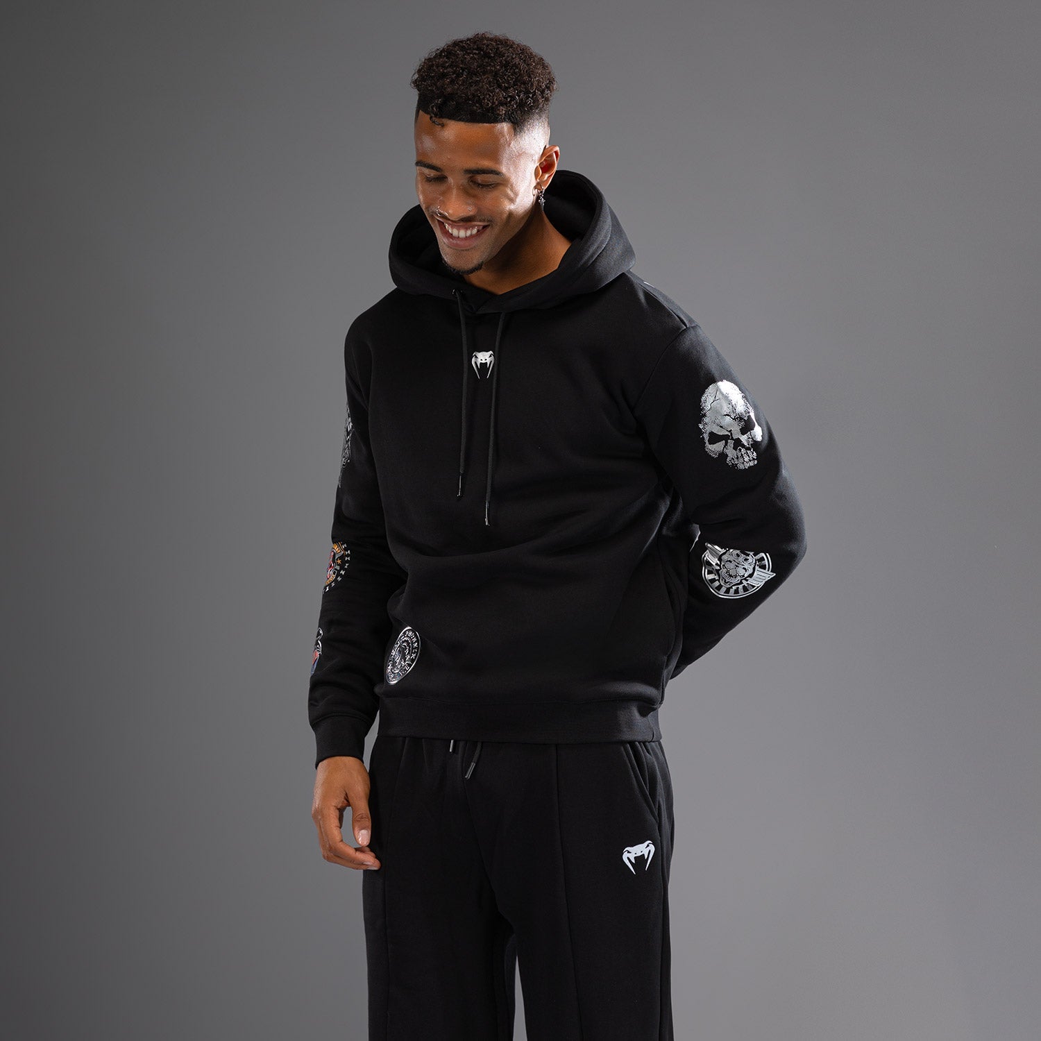 Venum x TEKKEN 8 Paul Phoenix Hoodie - Black | Official Fighting Game Merch | Streetwear & Gaming Apparel for Fans & Cosplay