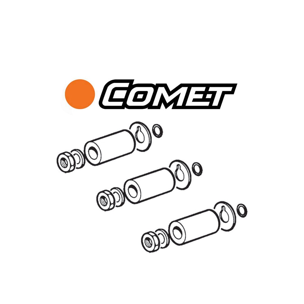 Comet Pump Ceramic Piston Repair Kit - Replacement Parts for Comet Pumps - Perfect for Industrial, Agricultural, and Spray Equipment Maintenance