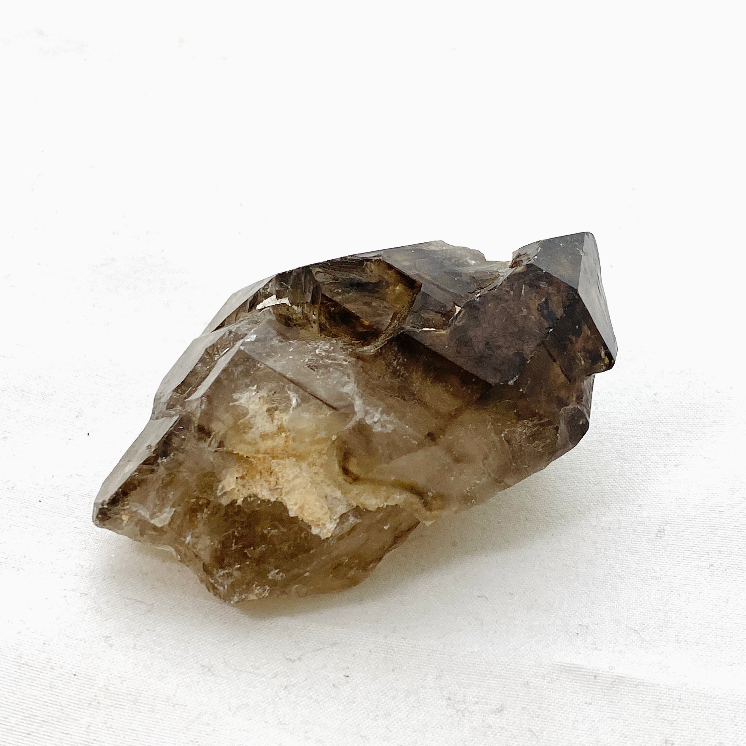 Natural Smokey Elestial Quartz Crystal Point - Healing Stone for Meditation, Energy Work & Spiritual Growth - Perfect for Home Decor, Reiki, and Crystal Collections