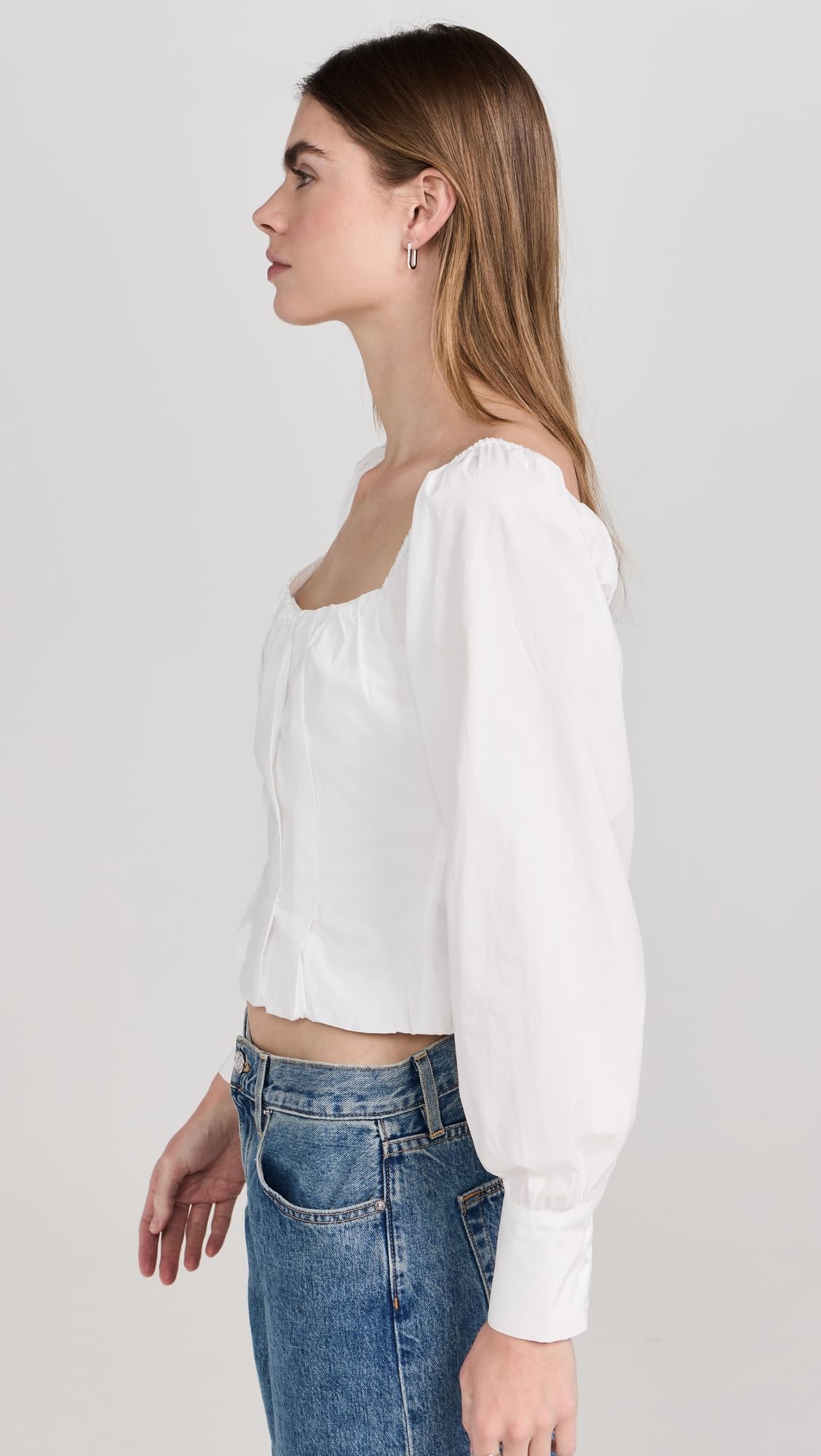Women's Almost Famous Long Sleeve T-Shirt - Soft Cotton Casual Top for Everyday Wear | Perfect for Work, Weekend & Layering