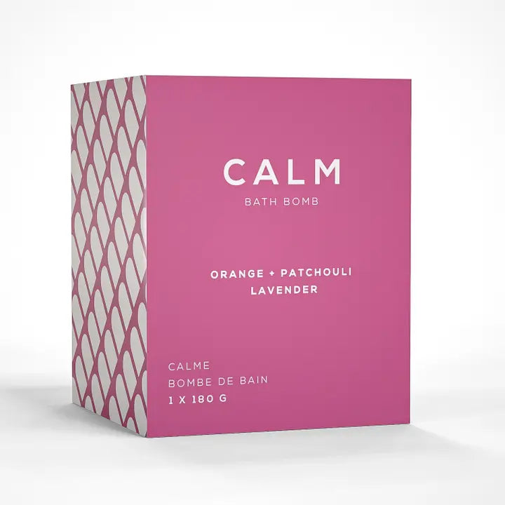 Bare Skin Bar Bath Bomb | CALM Relaxing Aromatherapy for Stress Relief | Perfect for Spa Nights & Self-Care Rituals