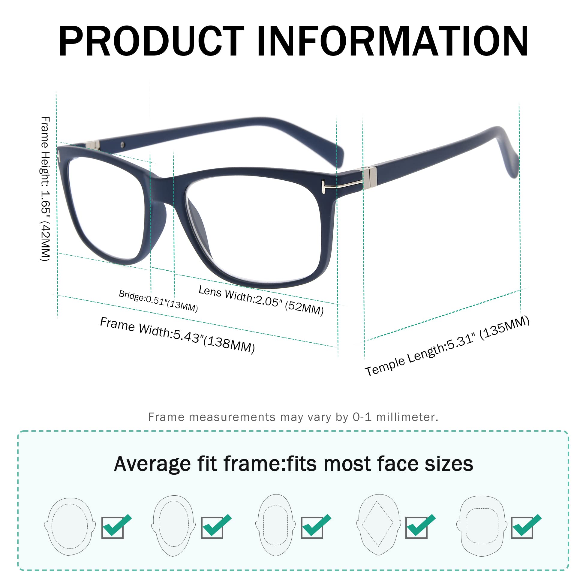 Eyekepper Photochromic Reading Glasses for Men & Women - Light Adaptive Transition Lenses for Indoor/Outdoor Use - Perfect for Reading, Driving, and Computer Work