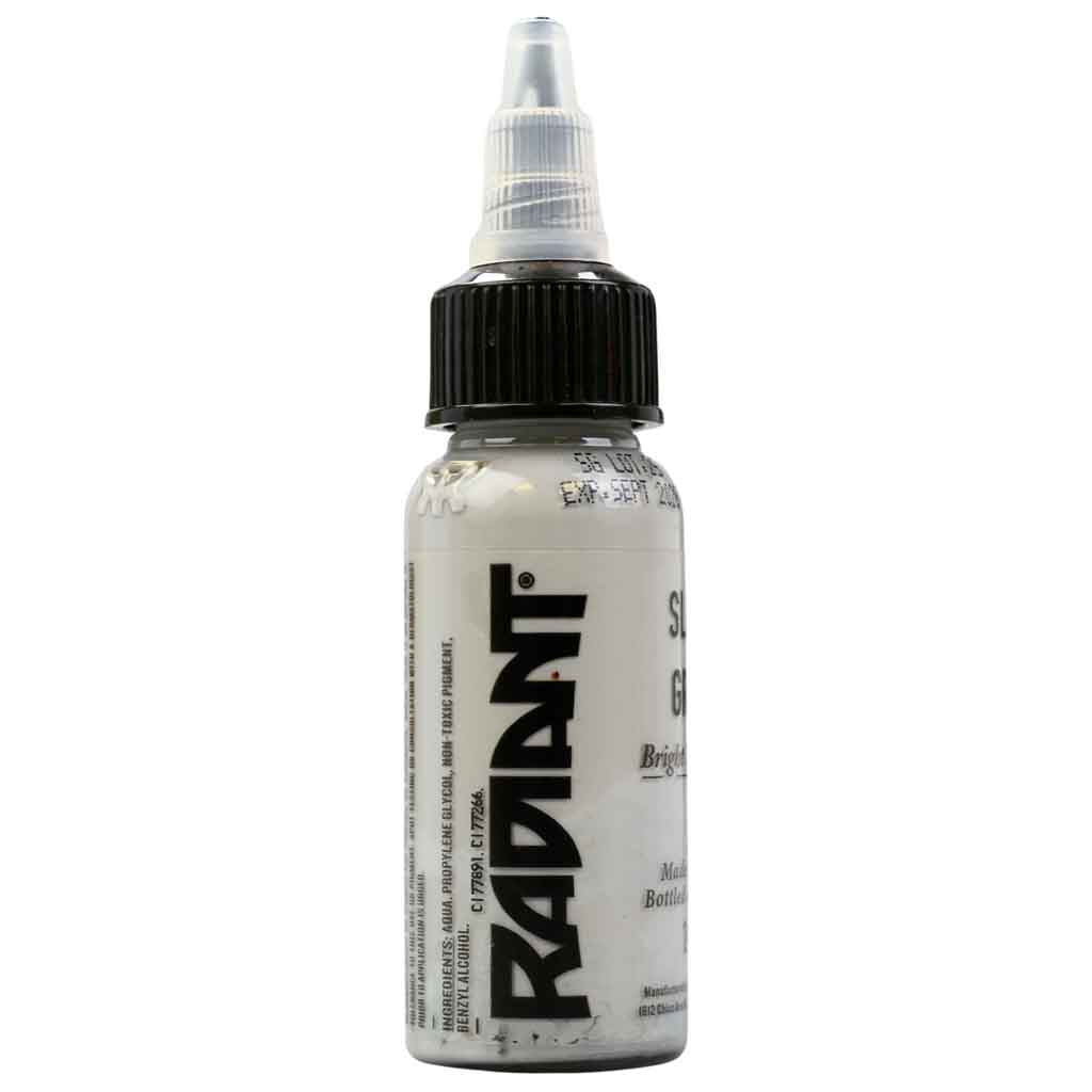 Premium Slick Gray & Radiant Ink 1 oz Bottle - High-Quality Ink for Calligraphy, Art Projects & DIY Crafts - Perfect for Fountain Pens, Drawing & Creative Writing