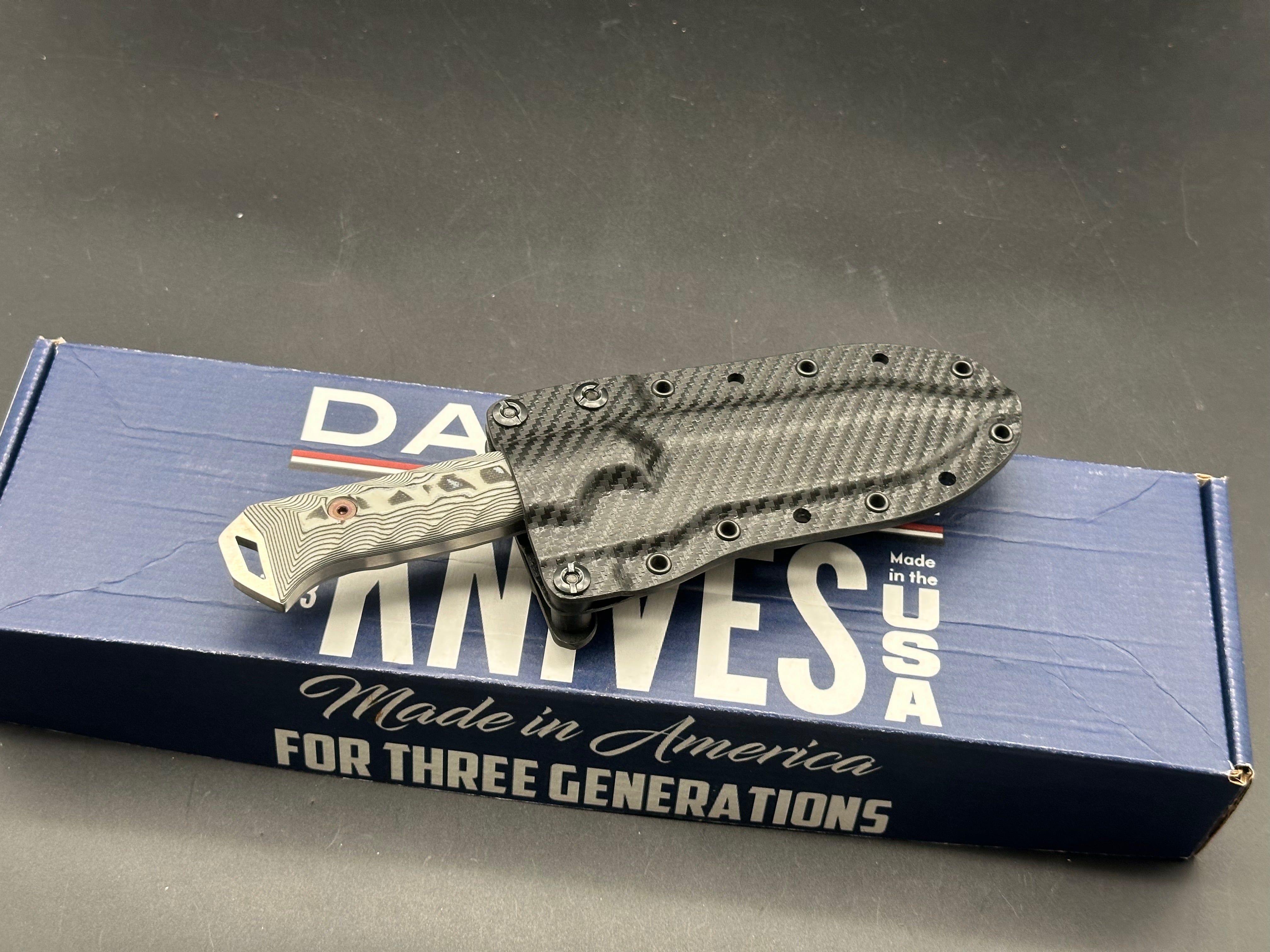 Dawson Knives Shepherd Fixed Blade Knife - 3.875