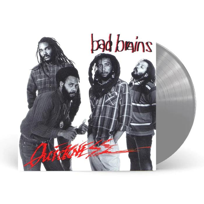 Bad Brains - Quickness Limited Edition Silver Vinyl Record | Punk Rock Music Album for Collectors & Music Lovers | Perfect for Home Listening, Gifts & Vinyl Collections