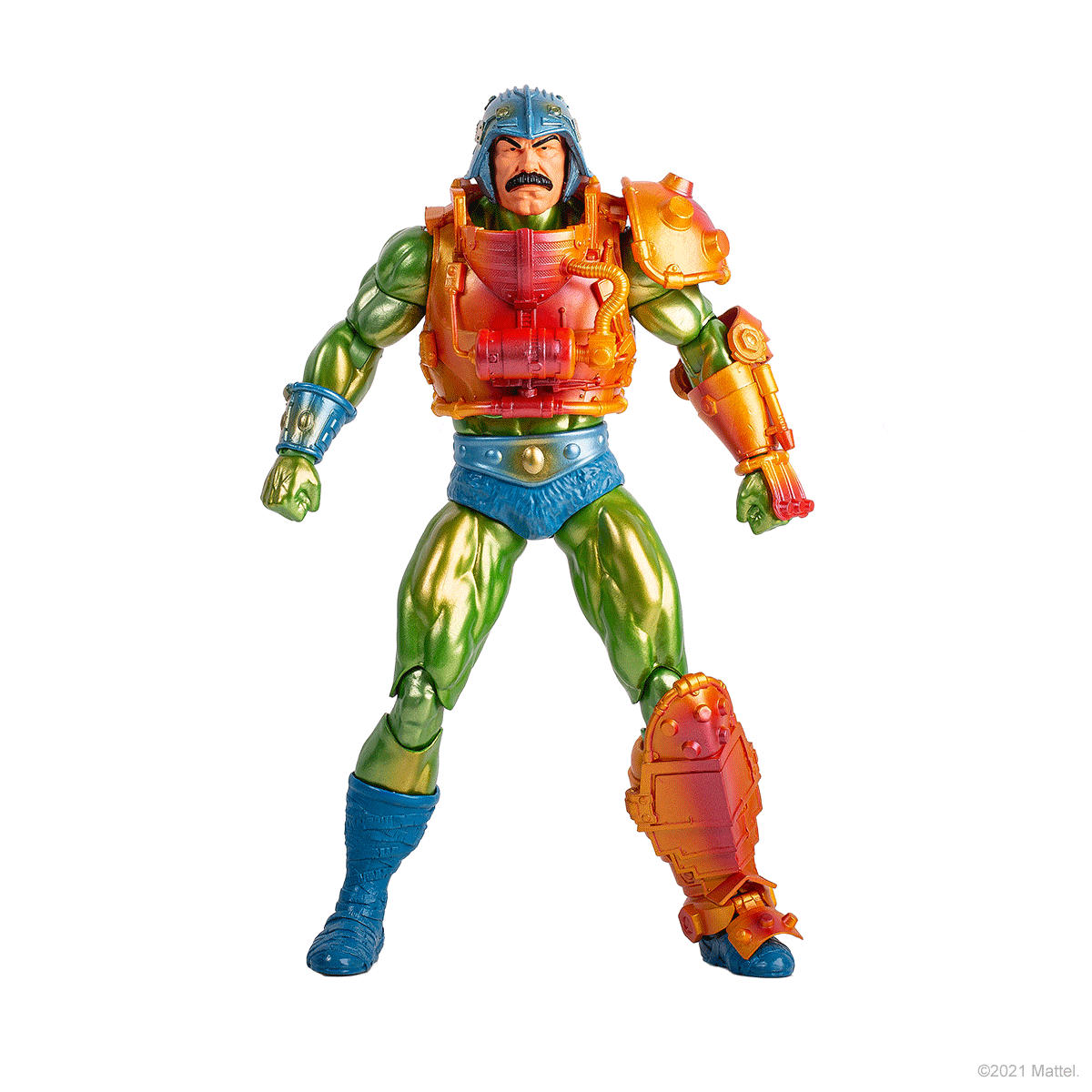 Masters of the Universe Man At Arms 1/6 Scale Action Figure - MOTUbi Variant Collectible for Display & Role Play | Perfect for Fans, Collectors & Home Decor