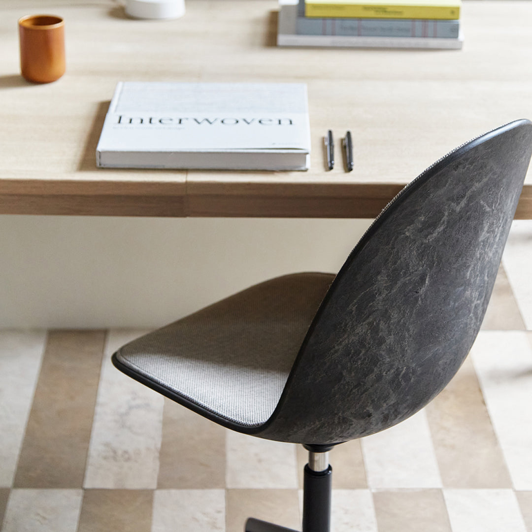 Premium Eternity Swivel Chair with Soft Upholstered Seat - Modern Office & Home Comfort for Work, Study, or Relaxation