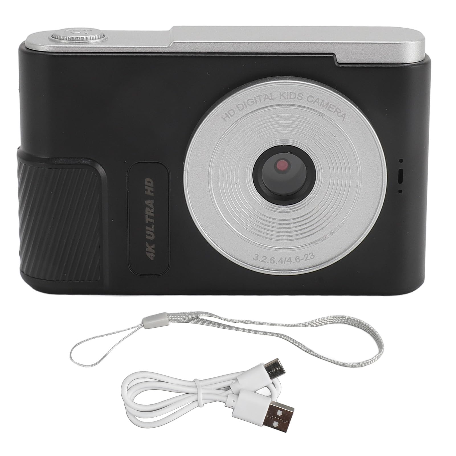 48MP 4K Digital Camera with Autofocus & 16X Zoom - Anti-Shake Vlogging Camera for YouTube, Travel & Everyday Use - Compact Point and Shoot Camera with 2.4