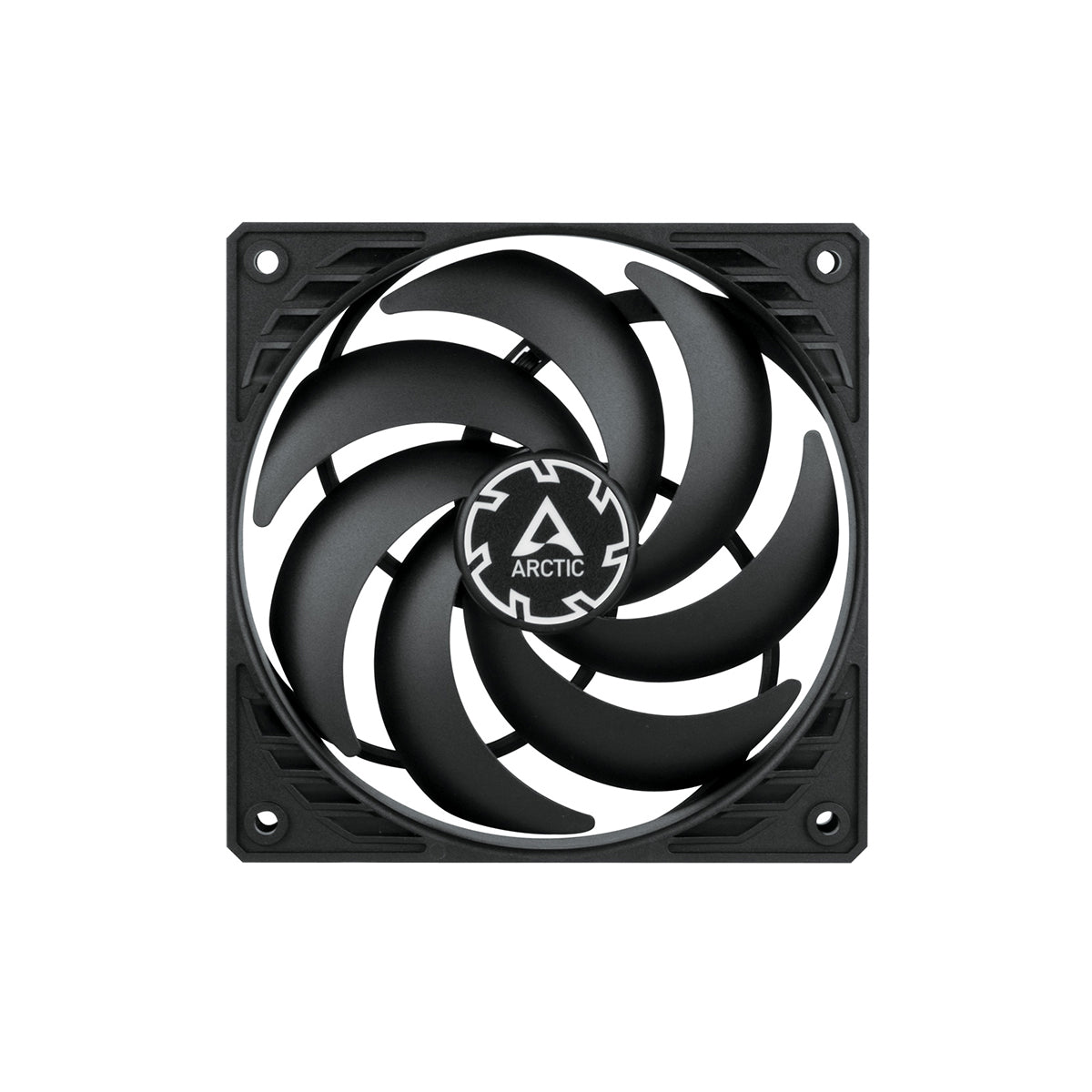 Arctic P12 Slim PWM PST 120mm Low Profile High Performance Cooling Fan - Black | Ultra Quiet PC Case Fan for Gaming, Workstation, and Home Office Computers