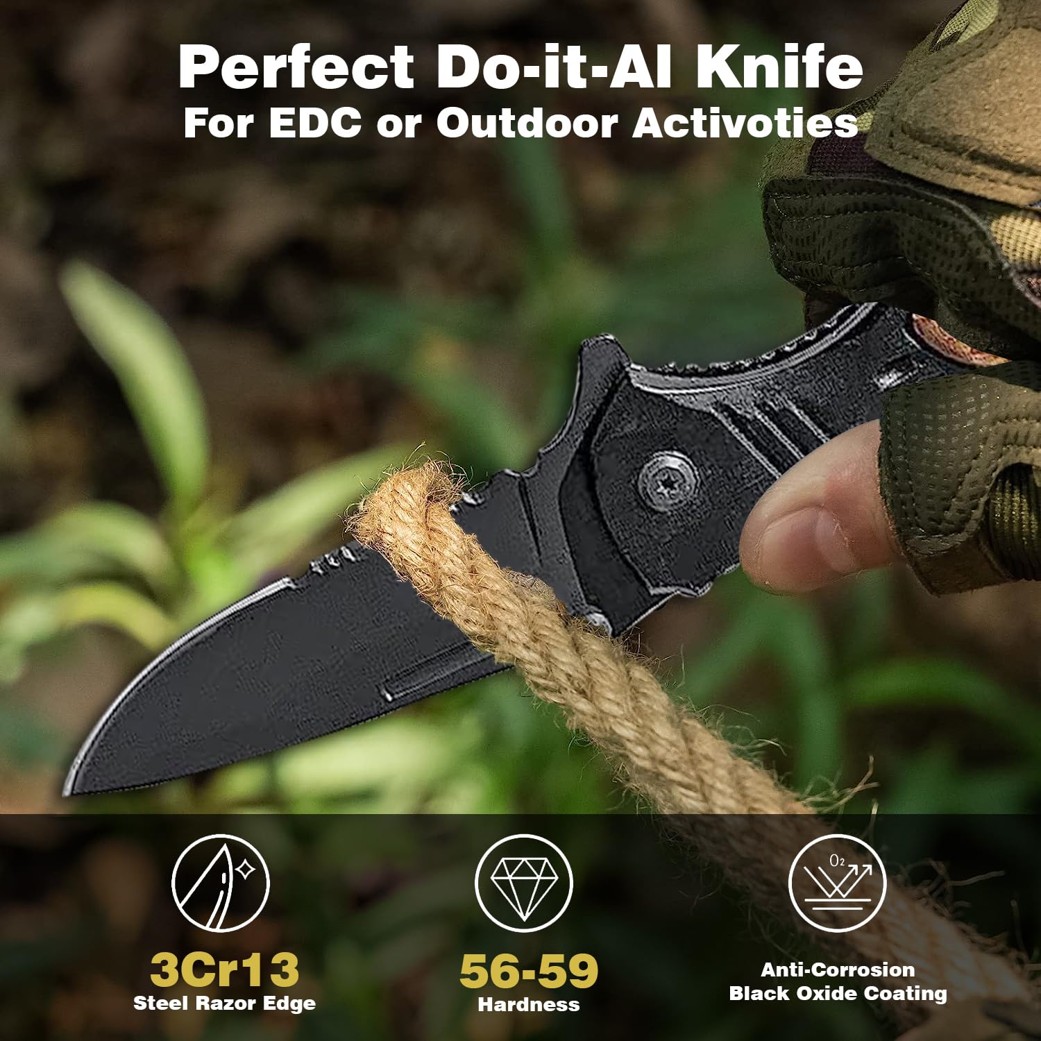 Personalized Engraved Pocket Knife Set of 4 - Unique Groomsmen Gifts for Weddings, Bachelor Parties & Outdoor Adventures