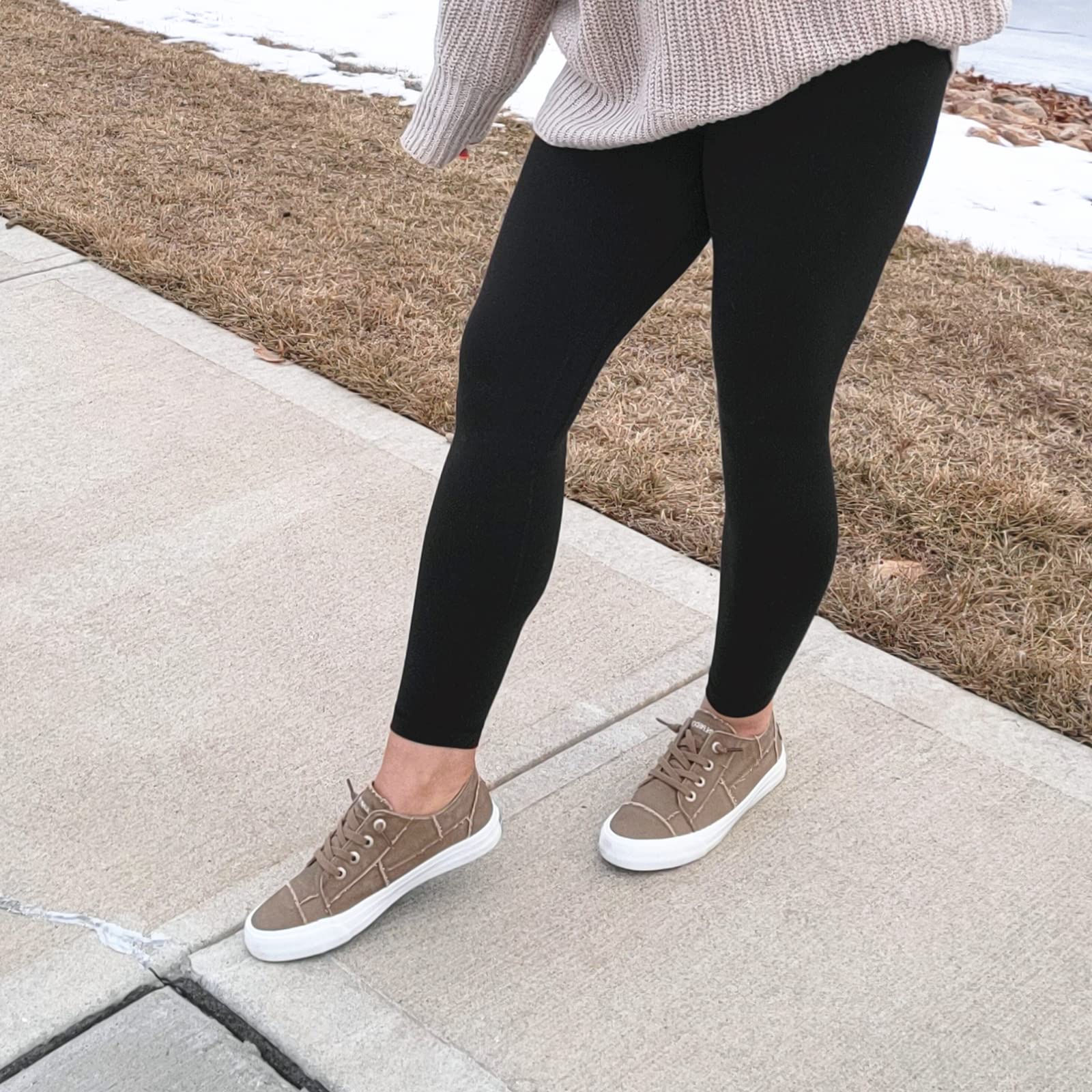 JENN ARDOR Women's Slip On Canvas Sneakers - Low Top Comfortable Walking Flats | Casual Fashion Shoes for Everyday Wear, Travel & Outdoor Activities