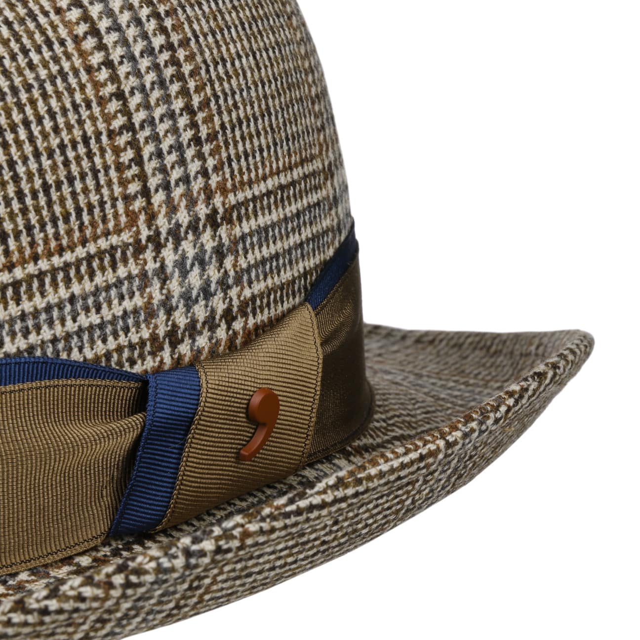 Alfonso D'Este Luxury Merino Wool Cashmere Bowler Hat for Men & Women - Winter Fashion Accessory for Outdoor Events & Formal Occasions