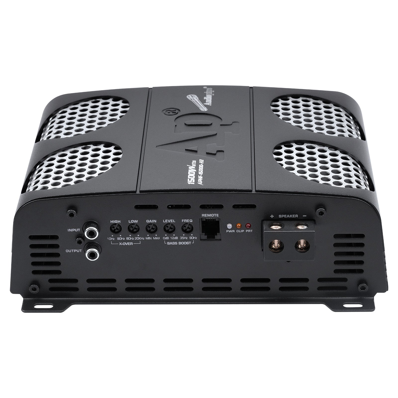 1500W Class D Mosfet Amplifier - 2 Ohm Stable, High Power Car Audio Amp (APHF 1500D H2) for Subwoofers & Speakers - Perfect for Car Audio Systems & Home Theater Setups