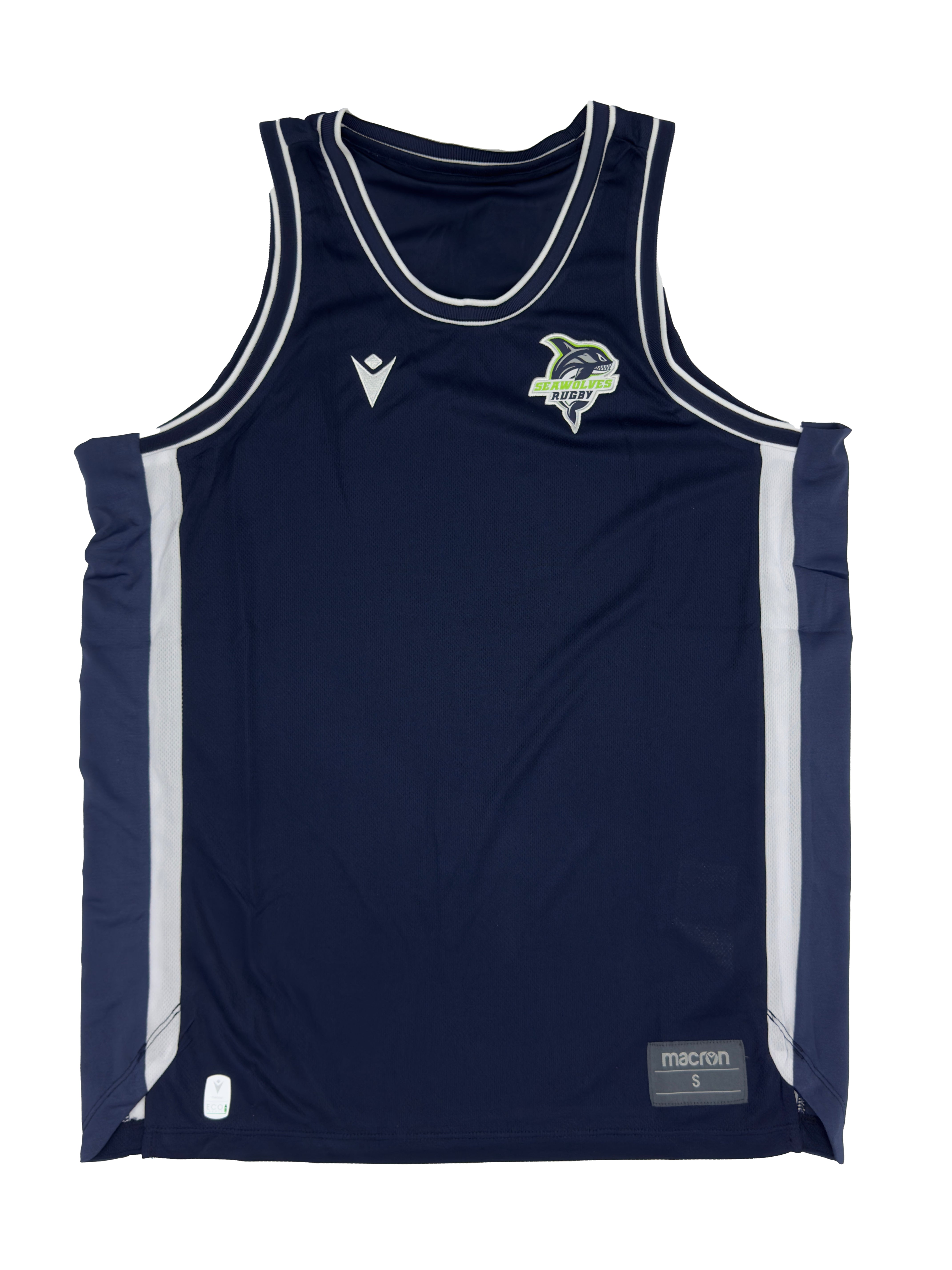 2025 Seawolves Macron Training Tank Top for Men - Breathable Quick-Dry Workout Shirt for Gym, Running & Sports - Lightweight & Moisture-Wicking Activewear