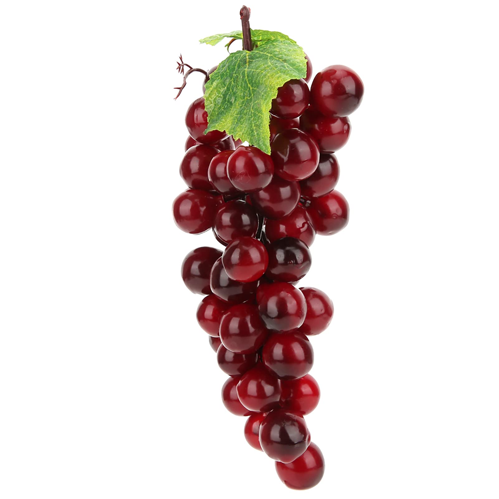 HERCHR Artificial Grapes - Realistic Fake Grape Clusters, Rubber Decorative Grapes for Wedding Centerpieces, Wine Bar Decor, Vintage Party Favors & Home Décor - Perfect for Table Settings, Photography Props, and DIY Crafts