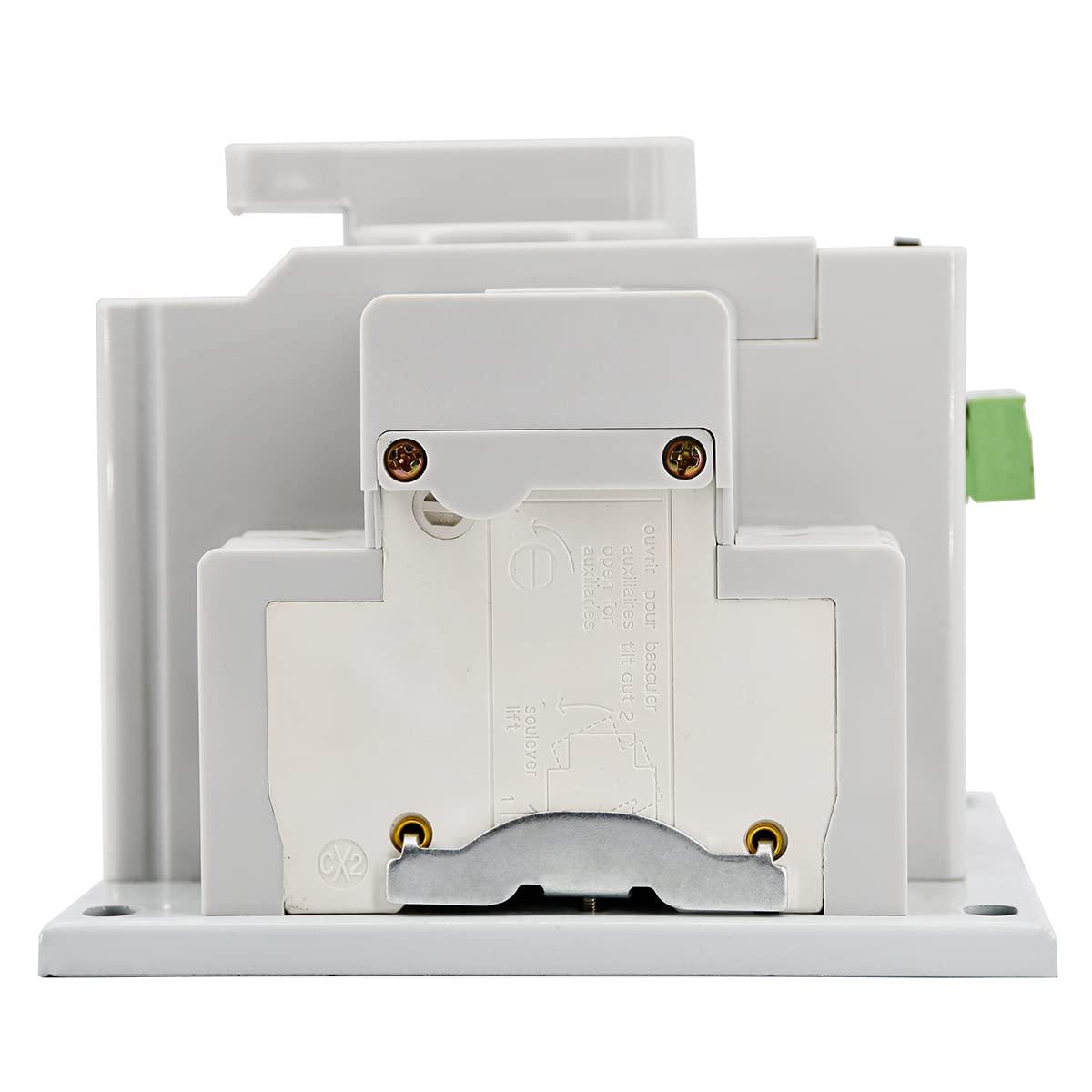 63A 220V 2P Dual Power Automatic Transfer Switch for Home & Industry - Toggle Switch with Solar Changeover Capability - Ideal for Backup Power, Solar Systems & Emergency Power Transfer